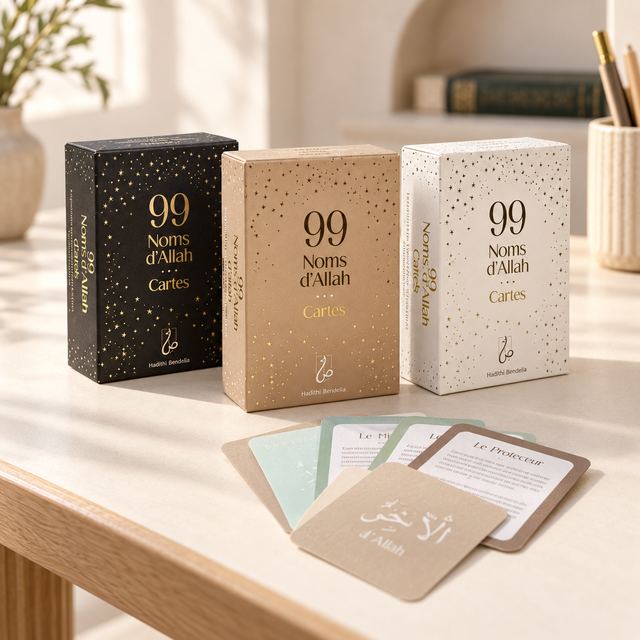 99 Noms d’Allah — Cartes, Hadithi Bendelia