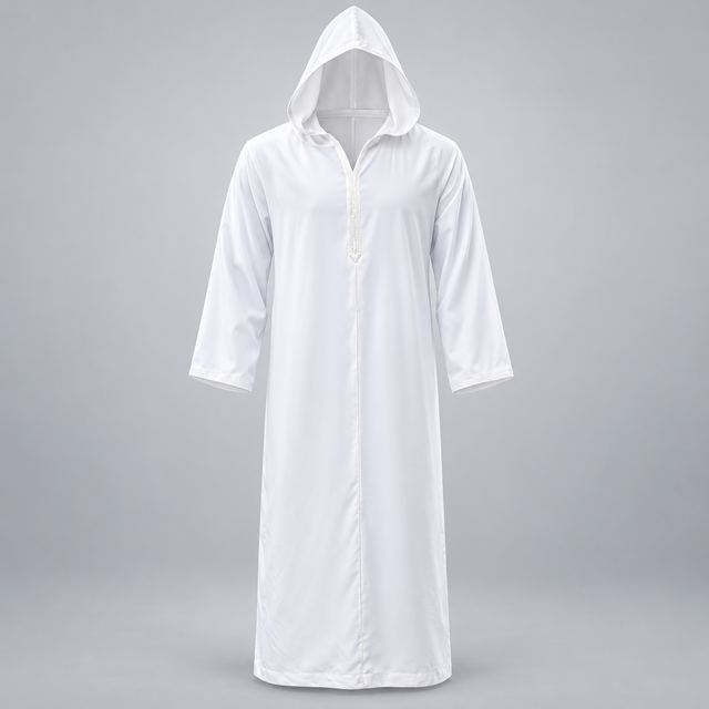 Djellaba Blanche à Capuche