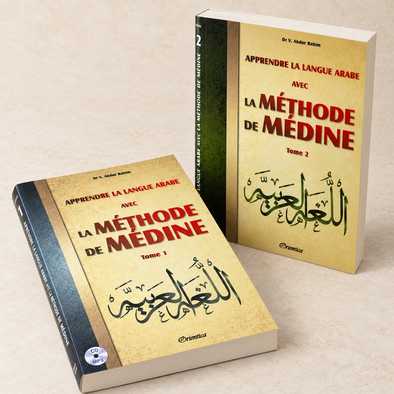 Apprendre la Langue Arabe avec la Méthode de Médine, Tome 1 et 2, Dr V. Abdur Rahim, Orientica