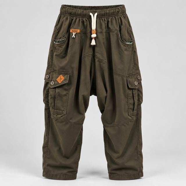 Sarouel Cargo Olive