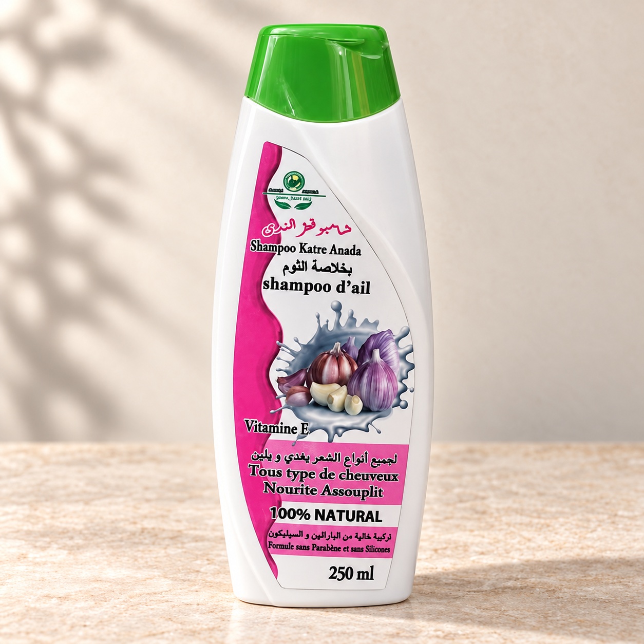 Shampoo d'ail Katre Anada
